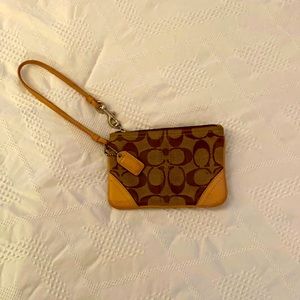 Coach wristlet